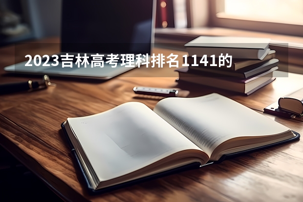 2023吉林高考理科排名1141的考生报什么大学