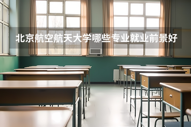 北京航空航天大学哪些专业就业前景好?