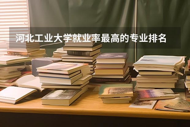 河北工业大学就业率最高的专业排名