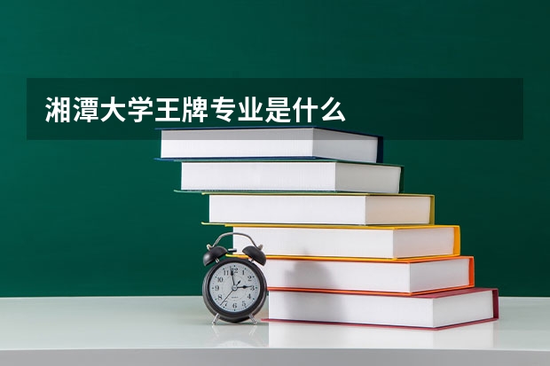 湘潭大学王牌专业是什么
