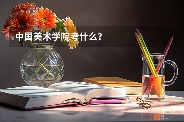 中国美术学院考什么？