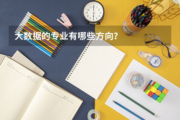 大数据的专业有哪些方向?