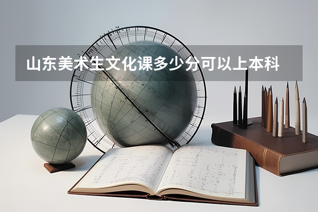 山东美术生文化课多少分可以上本科