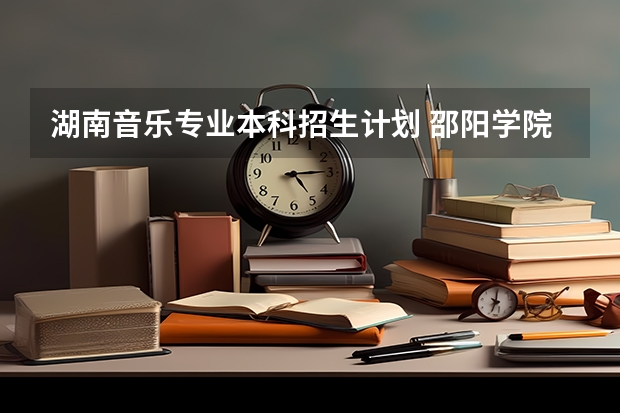 湖南音乐专业本科招生计划 邵阳学院招生简章,招生专业