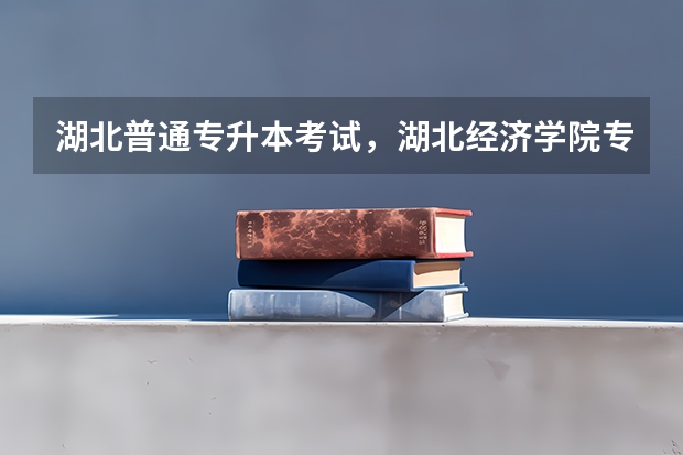 湖北普通专升本考试，湖北经济学院专升本的专业有哪些？