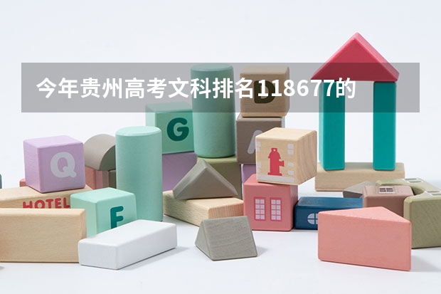 今年贵州高考文科排名118677的考生报什么大学