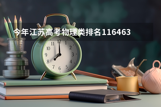 今年江苏高考物理类排名116463的考生报什么大学