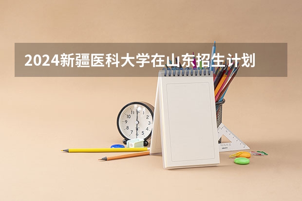 2024新疆医科大学在山东招生计划表