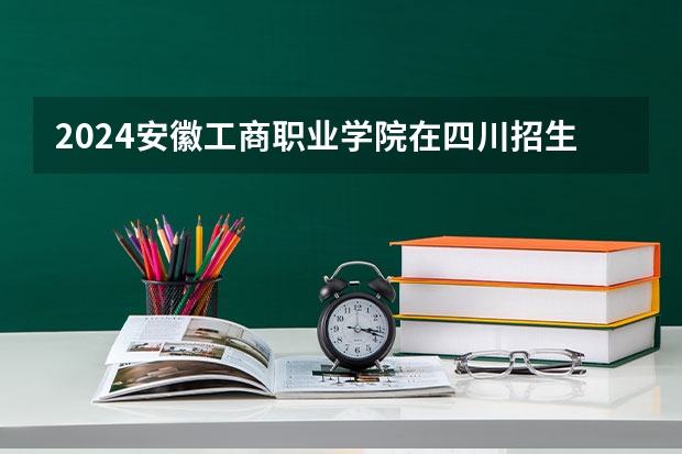 2024安徽工商职业学院在四川招生计划表