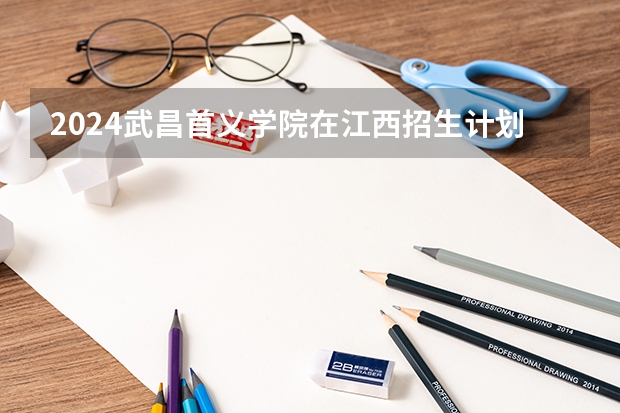 2024武昌首义学院在江西招生计划表