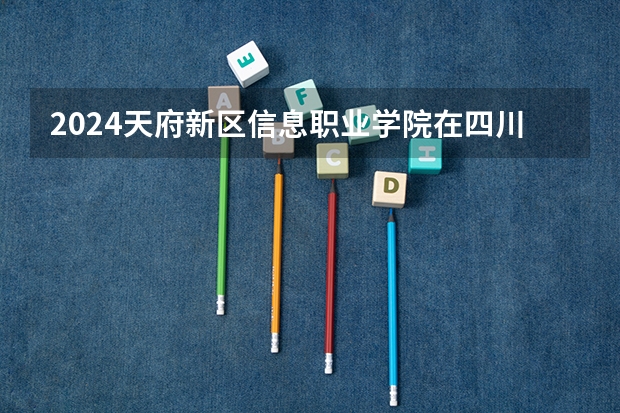2024天府新区信息职业学院在四川招生计划表