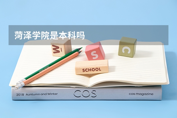 菏泽学院是本科吗