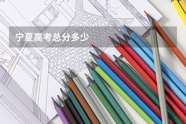 宁夏高考总分多少
