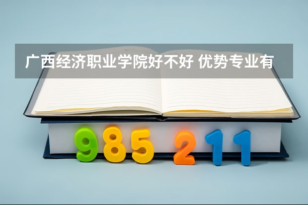 广西经济职业学院好不好 优势专业有哪些